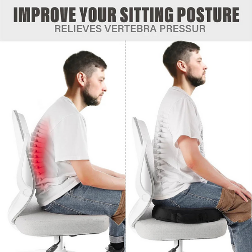 Ultimate Comfort Orthopedic Seat Cushion Pillow for Pain Relief