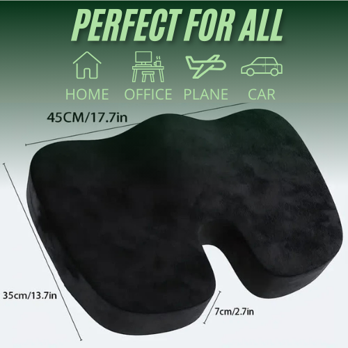 Ultimate Comfort Orthopedic Seat Cushion Pillow for Pain Relief
